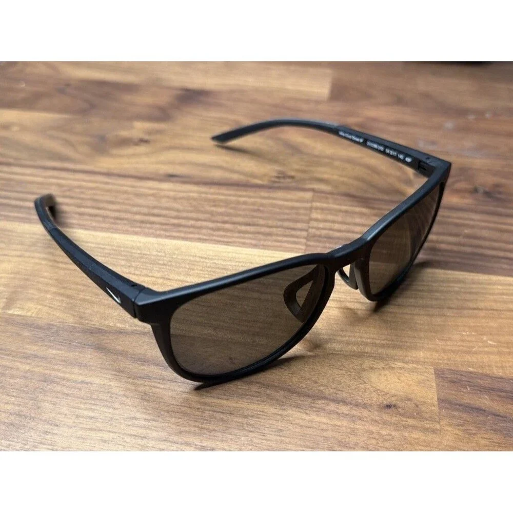 Nike Cool Down P Men's Polarized Square Sunglasses Black/Gray UV400 DV2289